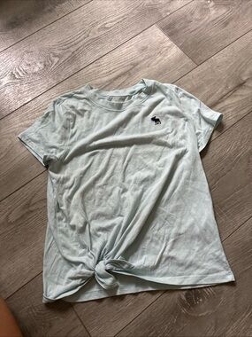 Abercrombie tee sky blue